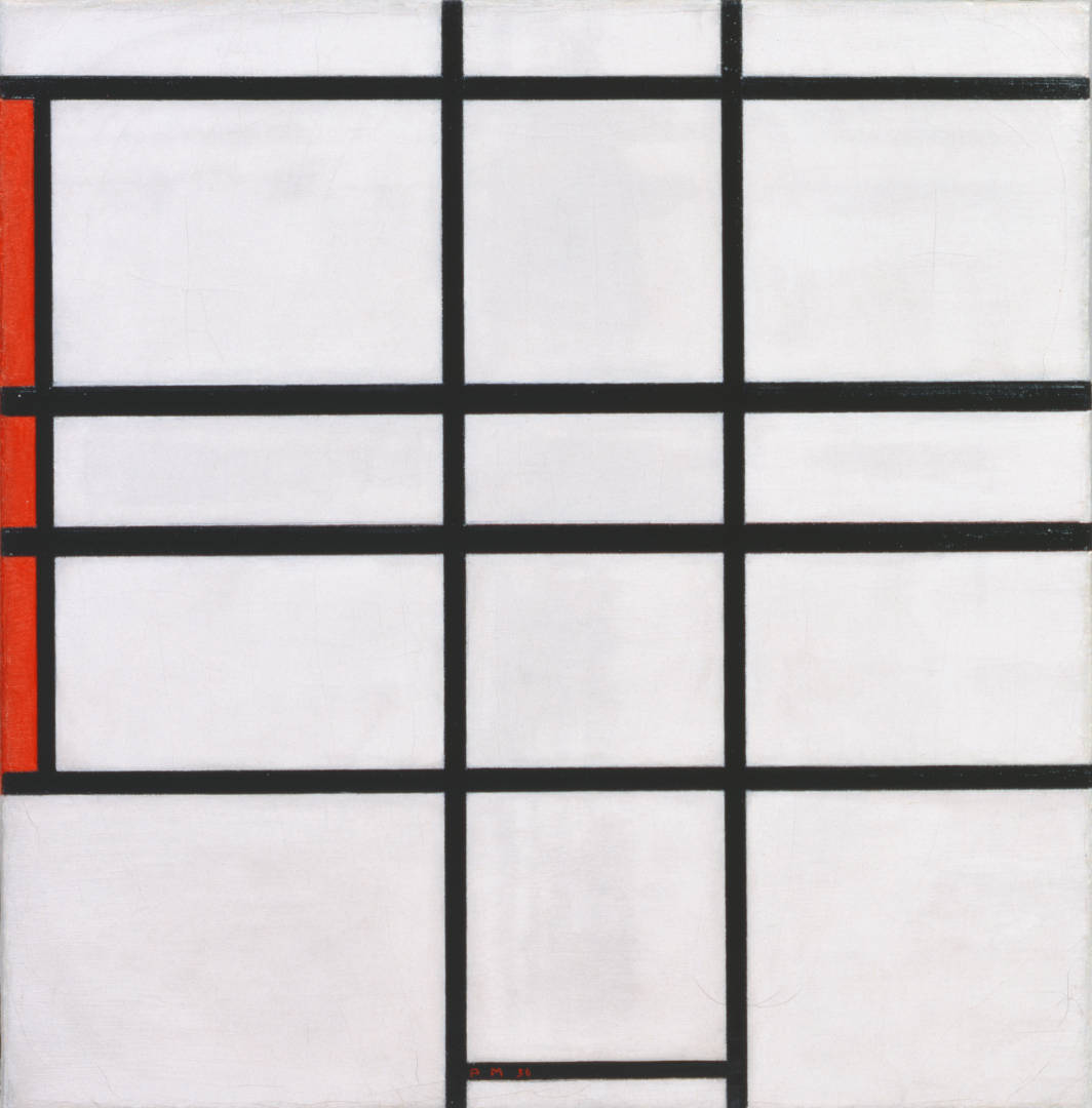 Composition with White and Red (1936)